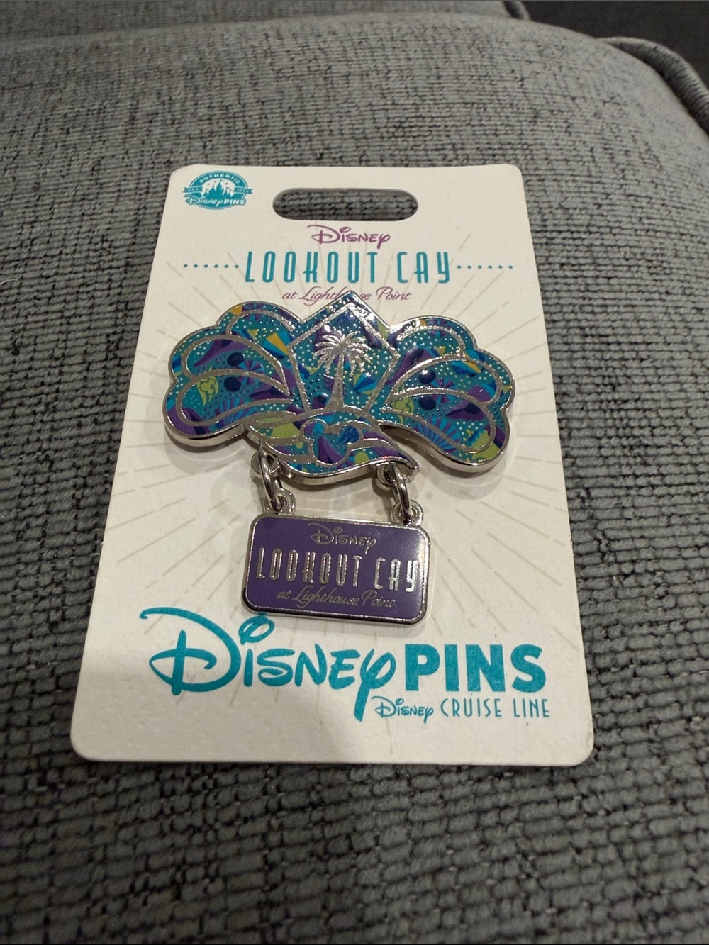 Disney Cruise Line 2024 Lookout Cay Collectable Pin